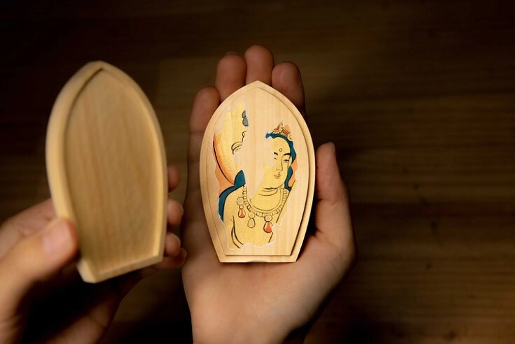 【リターン追加】30名様限定 宮本我休仏師作『音声菩薩』香合仏