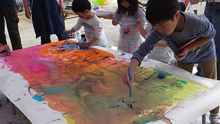 福島で障がいをもつ子たちの作品展とワークショップ開催したい！
