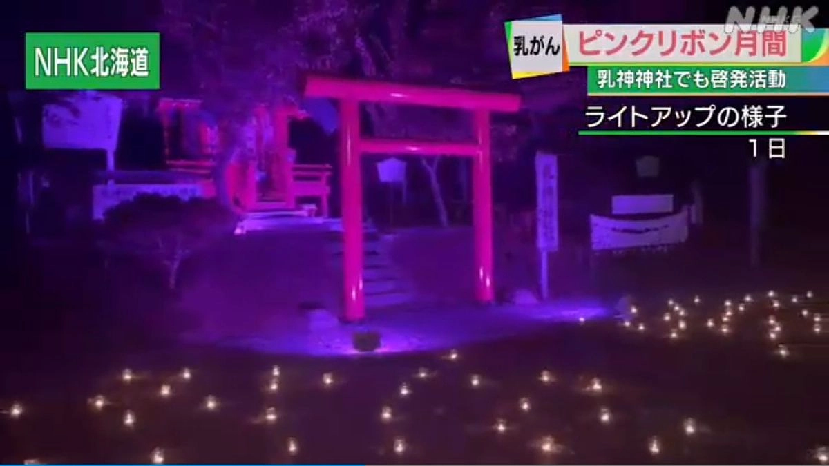 【ピンクリボン運動NHK北海道で紹介】