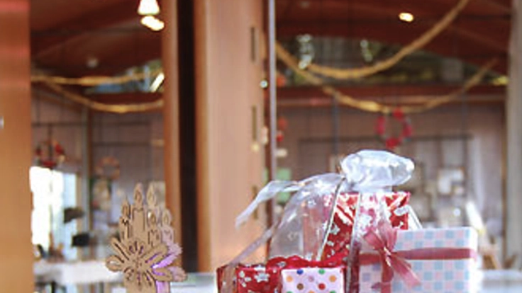 もしもサンタクロースが○○だったなら展オリジナルハガキの制作