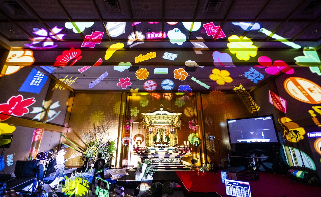 皆様から頂いたロゴ＝「応援」が、ついに初お披露目！