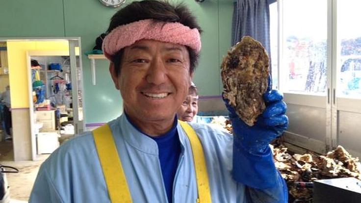 被災地石巻で奮闘する荒波牡蠣漁師・石森さんを応援したい！