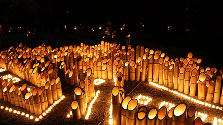 和歌山県のキャンドルイルミネーションにロウソクを寄付したい！