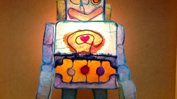 闘病生活を送る子供達にほっとした温かみを手作り照明で届けたい