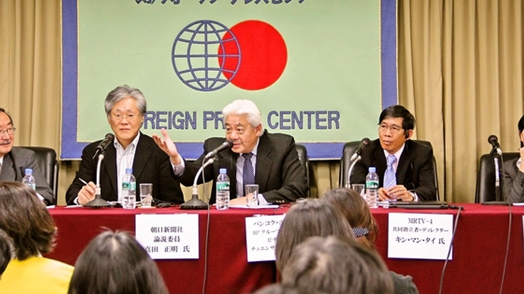 インドネシアの記者を招く！災害時の経験を共有し減災に繋げたい