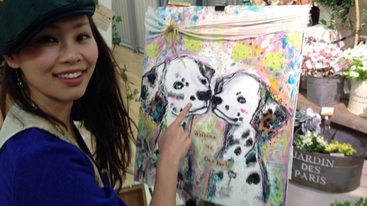 所属アーティストの作品を届けられるようにカタログを作成したい