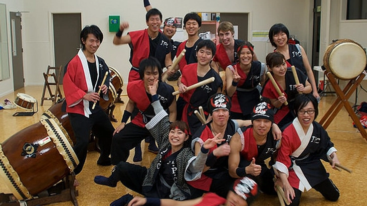 和太鼓で世界を繋ぐ!~NZの和太鼓部を国際大会に参加させよう