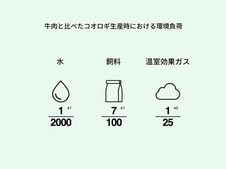 コオロギはエコな食料資源!？