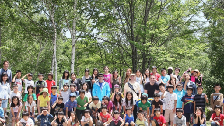 東日本大震災で被災した小学生と合同キャンプ！