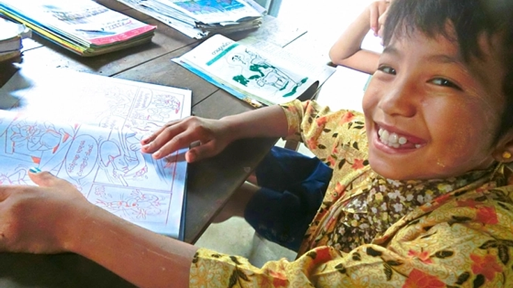 ミャンマーで6400冊の絵本を出版して子どもたちに届けよう！