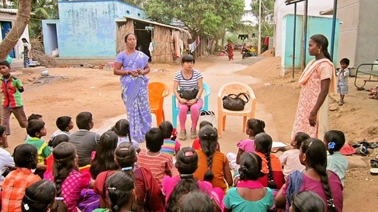 インドの貧しい村々を変えていく、未来を担う子どもを育てたい！