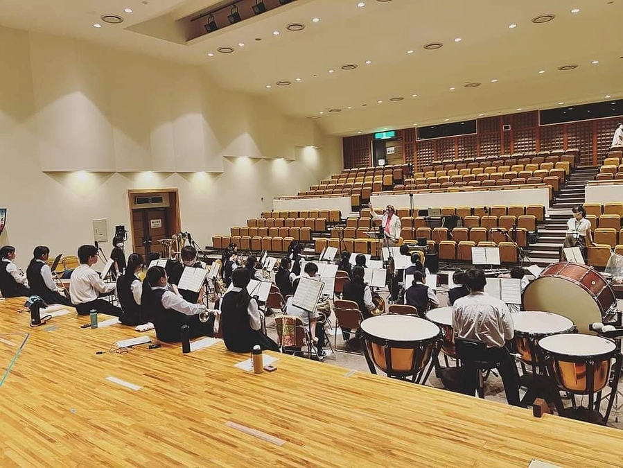 校歌、応援歌の収録が完了しました!(2/2)