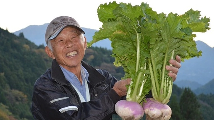 伝統野菜田村カブの継承のため、有名シェフに講演してもらいたい