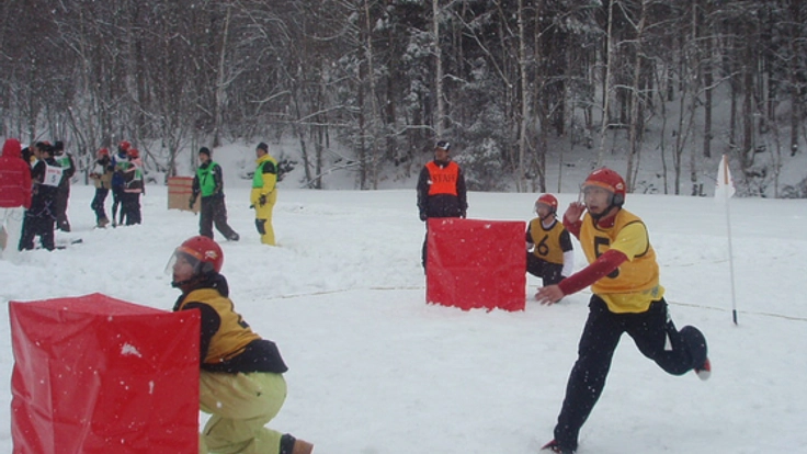 スノーボールバトル in 妙高高原