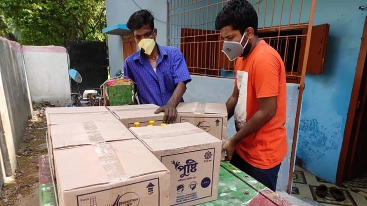 餓死の危機にある最貧困者100人に食べものを届けたい