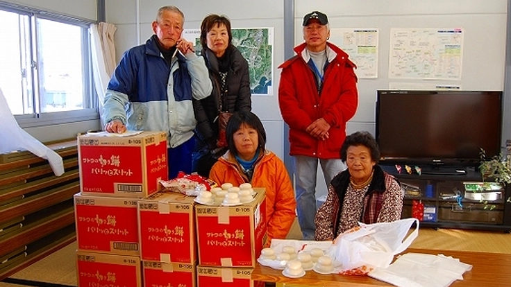 温かいお正月を迎えてもらいたい!南三陸町へおもちを贈ろう!