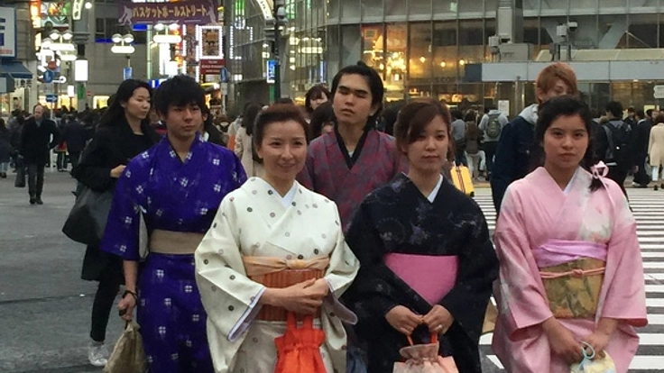 たくさんの訪日観光客に渋谷を着物・浴衣姿で楽しんで欲しい！