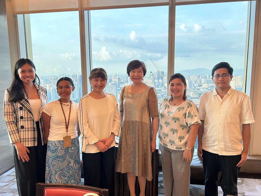 安倍昭恵様訪比と、ユニカセの対面式事業報告