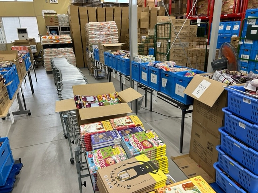 夏休みの食料支援第一弾がはじまりました！