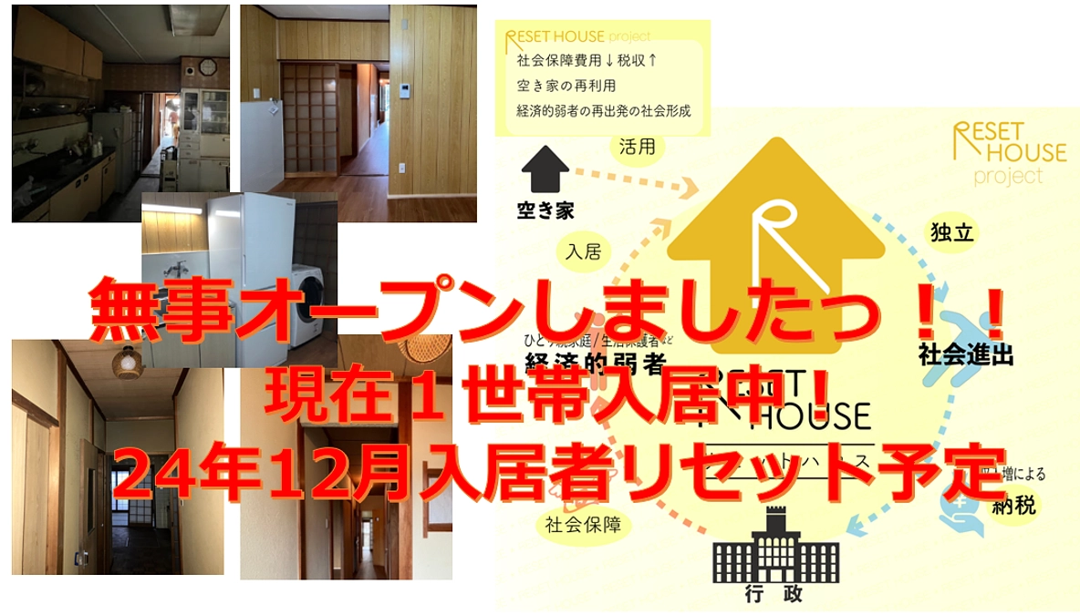 【報告】リセットハウス報告会を終了しました / 脱貧困！リセットハウス＝経済的弱者の再出発を促進し、日本の未来創り - クラウドファンディング READYFOR