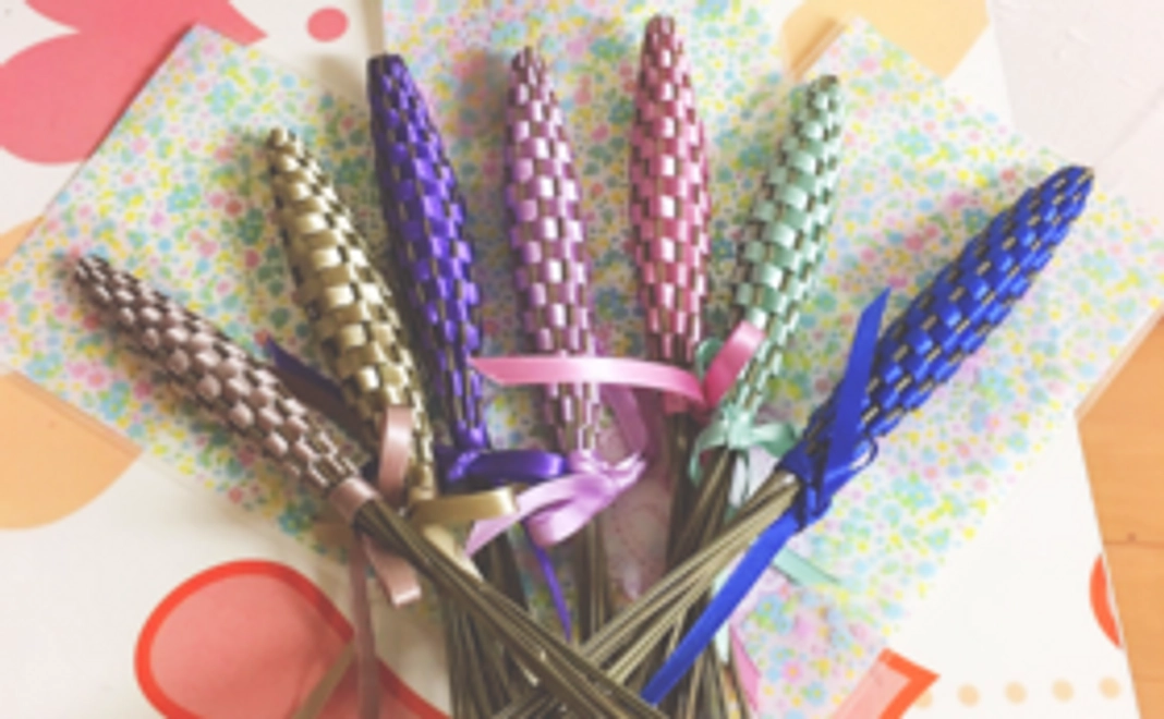 お礼のお手紙とラベンダーポプリをお届け！