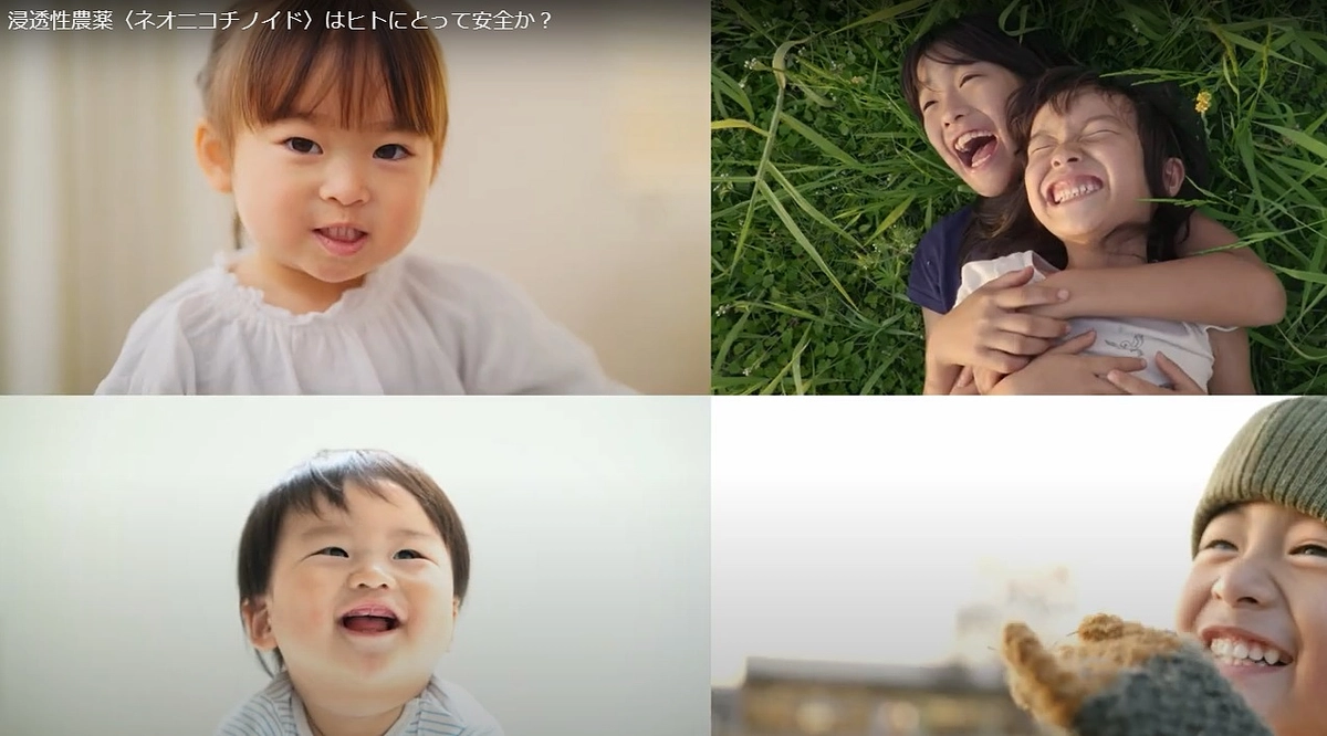 ショートビデオ『浸透性農薬〈ネオニコチノイド〉はヒトにとって安全か？』のご紹介