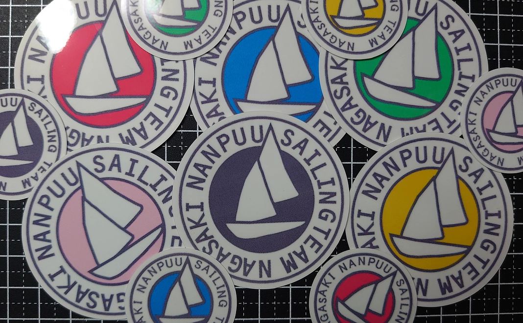Happy sailing!ヨットに興味を持っていただきありがとうございます!!チームステッカーをお届けします!