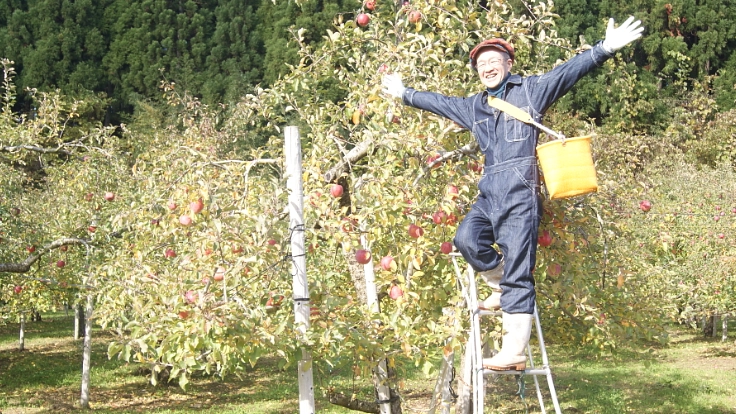 丸かじりリンゴを届けたい