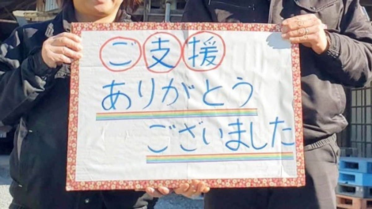 クラウドファンディング終了のご報告と御礼