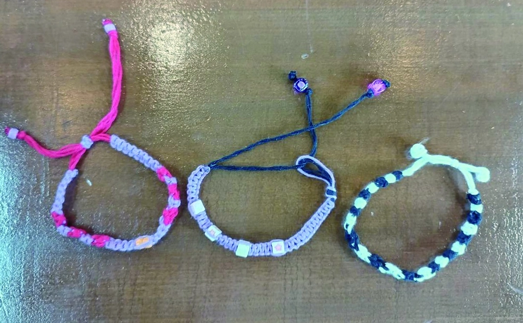 ミサンガ＆お礼状