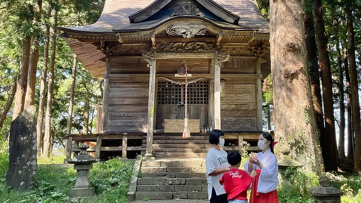 1000年の伝統を子供たちへ継承するため御社殿の修復を実現したい