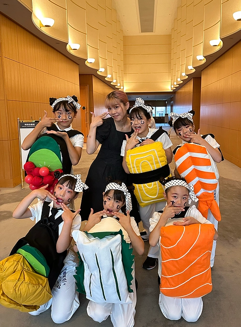 BBR福井さんにてご支援の呼びかけ、寿司パフォーマンスをさせていただきました🍣