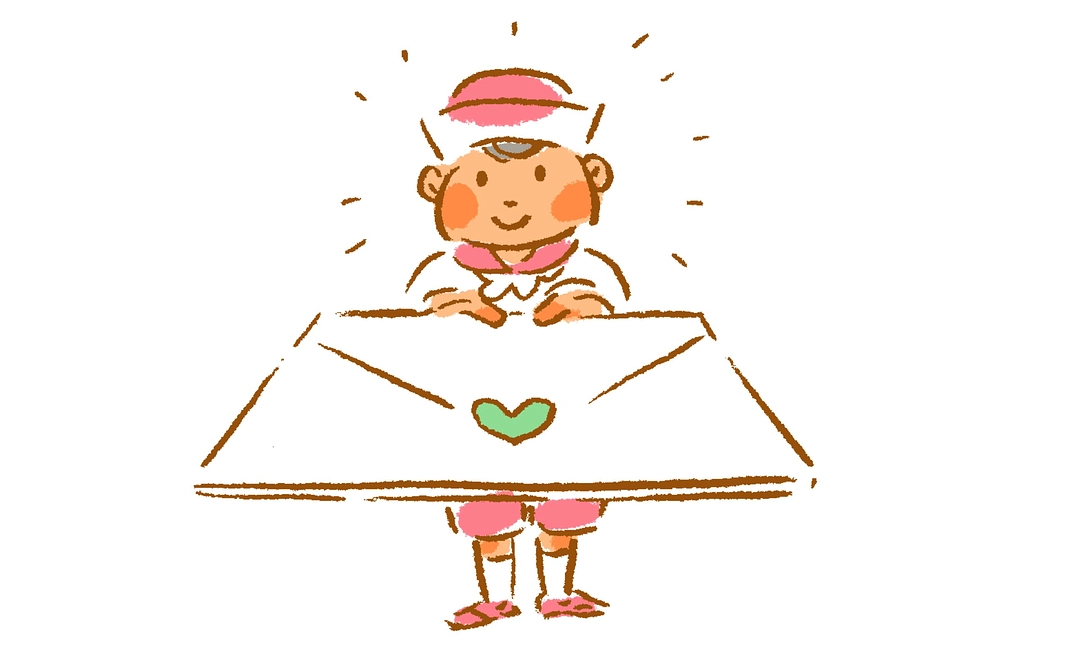 感謝のメールとプロジェクトの新着情報