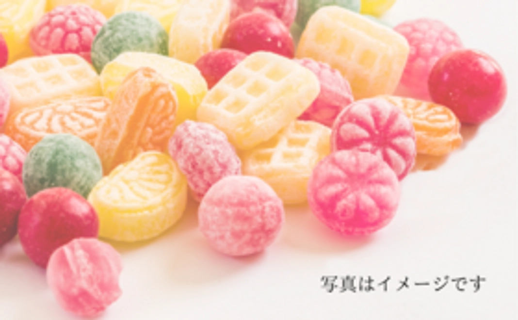 お礼のお手紙、フードロス削減のお菓子1つ