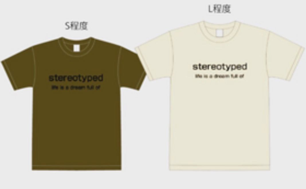 stereotypedオリジナルTシャツをお届けします！