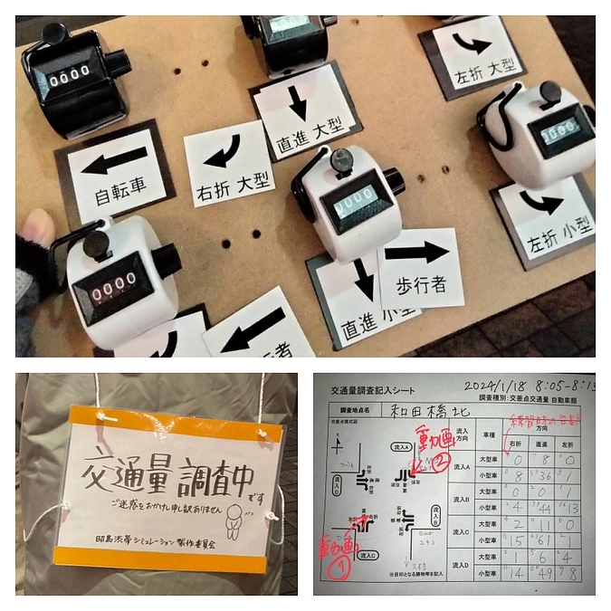 交通量調査の「三種の神器」