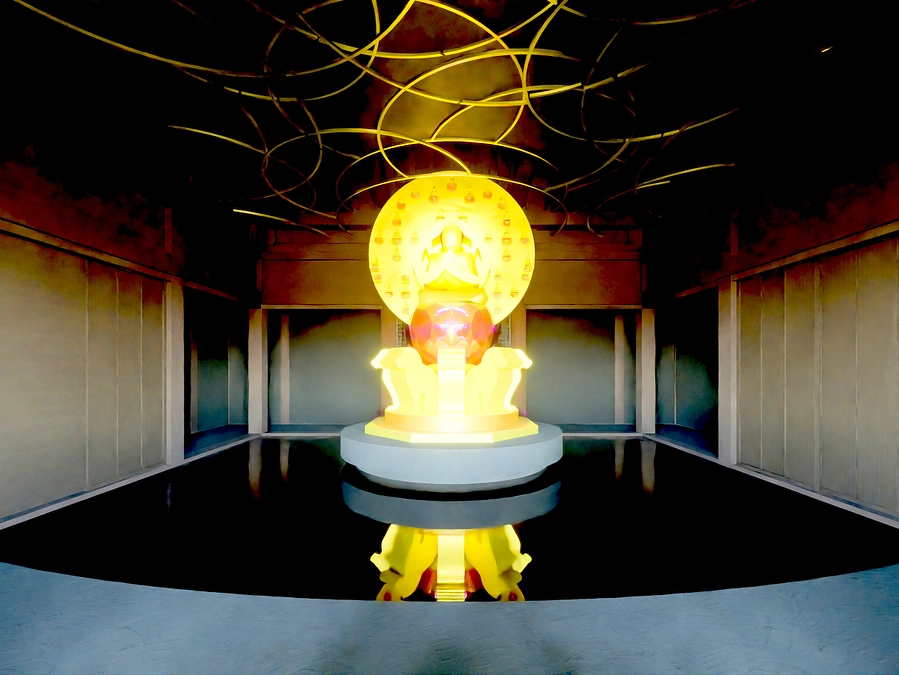 大日如来像 一般公開の予告とご案内