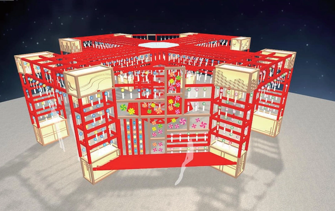 什器・土台の製作が新潟工科専門学校生徒さんの手で順調に進んでおります。