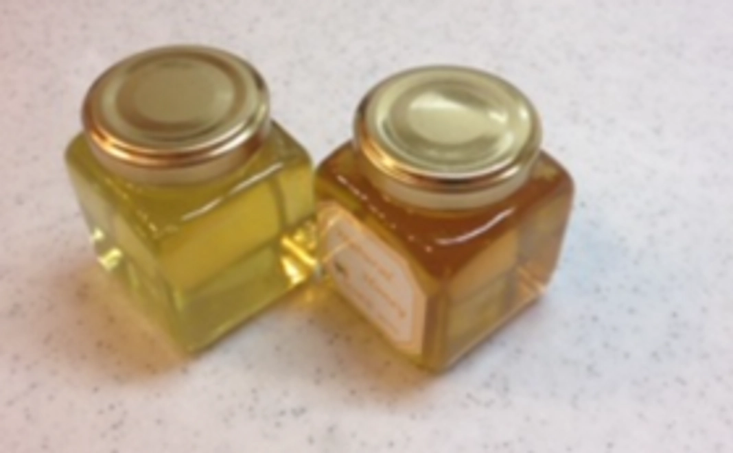 日本蜜蜂の蜂蜜１１０g ×２瓶　非加熱