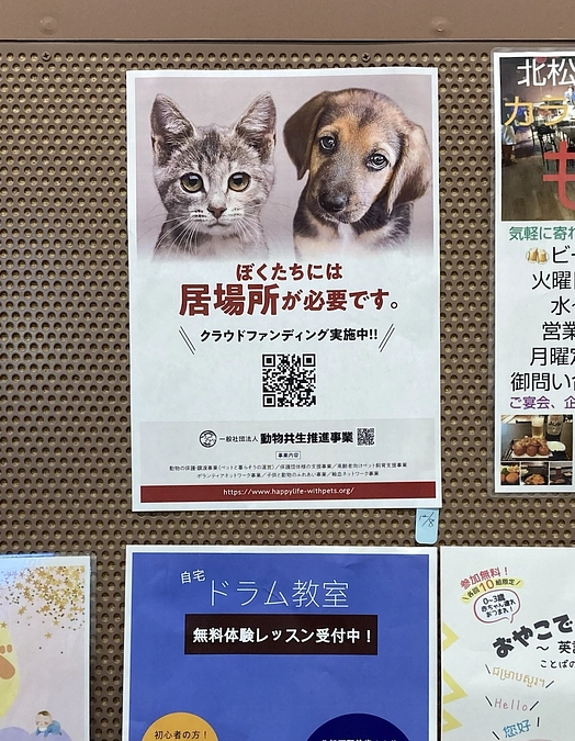チラシ掲示のお願い