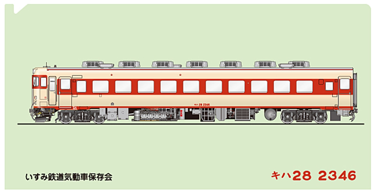 【返礼品紹介シリーズ】キハ28オリジナルデザインチケットホルダー