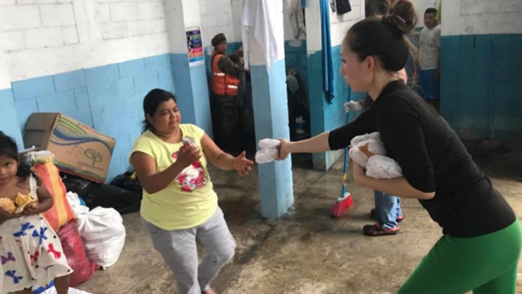 グアテマラ火山噴火の被災者の方々へ食料とキズ薬を届けたい