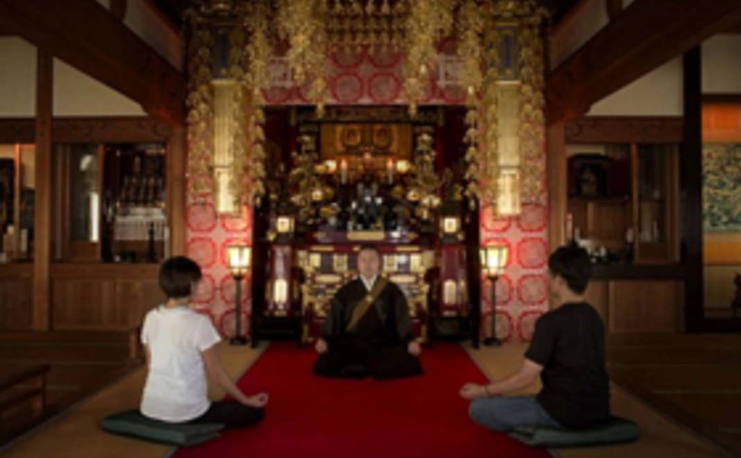 御礼の手紙、お寺で瞑想体験（13時～17時までの4時間程度）