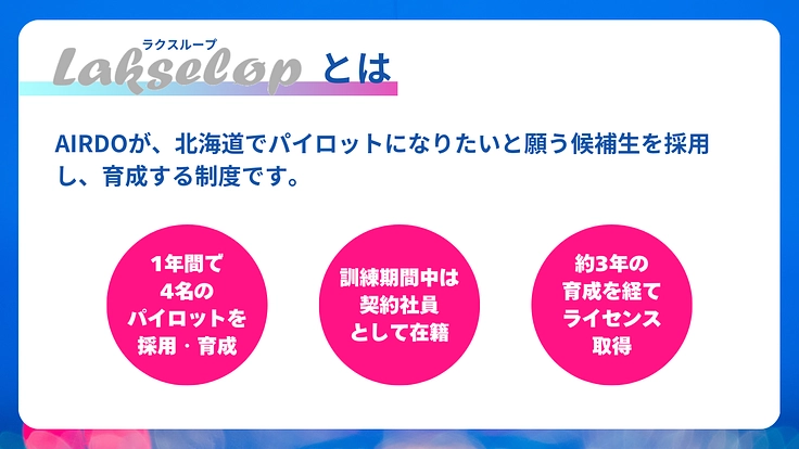 未来のパイロットを応援！AIRDO Lakseløpプロジェクト 2枚目