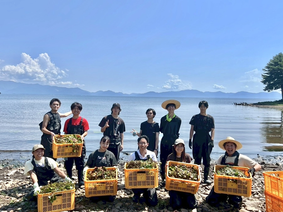 猪苗代湖の水質保全活動｜Aizu-BASE × 大学生 ~ 福島県・ラムサール条約登録湿地 ~