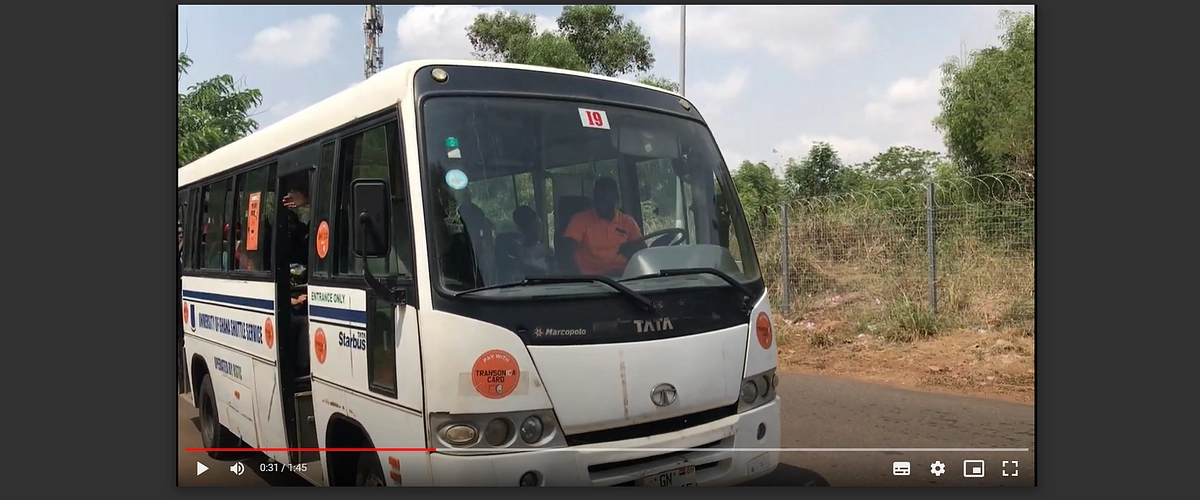 ダニエルより皆様へ　ガーナより感謝のビデオメッセージが届きました