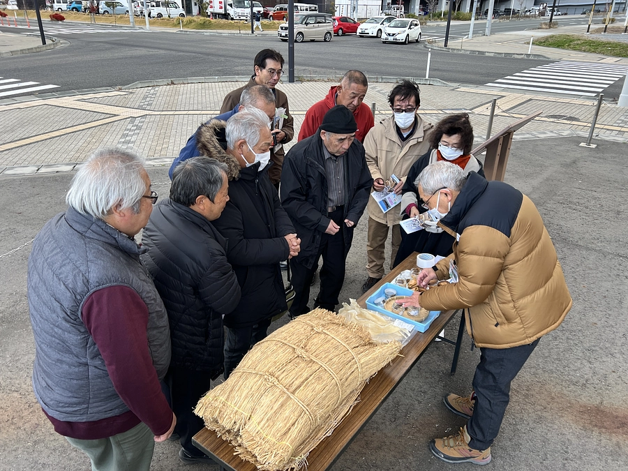 渋民地区自治会連絡協議会の皆様に見学に来ていただきました