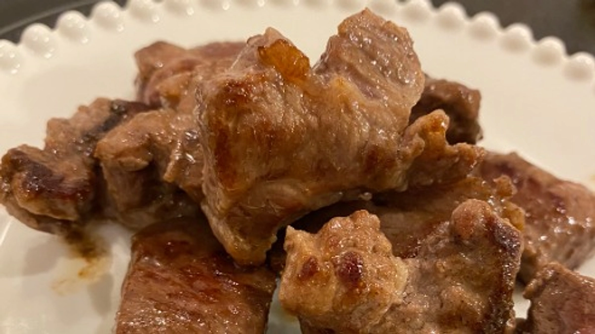 ジャージ肉の動画が完成しました