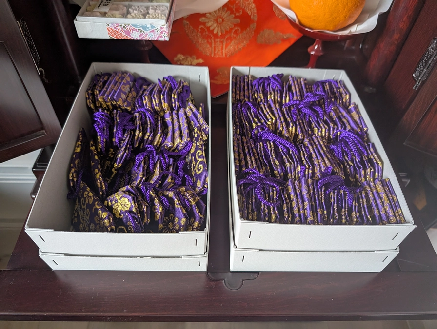 返礼品を発送しました！