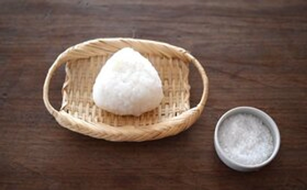 この塩で作ったおにぎりが最高！〜塩2種類と能登島産コシヒカリ5キロのセット〜